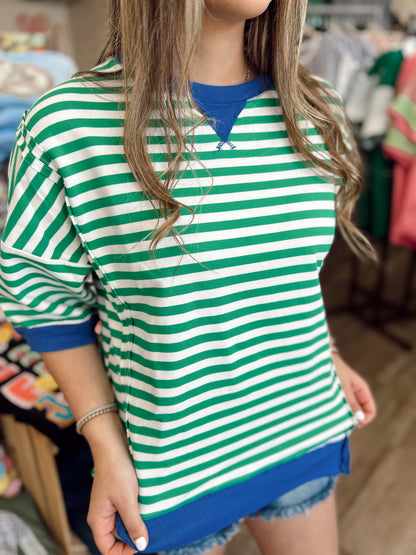 Lucky Charm Stripe Top