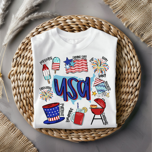 Patriotic Graphic Tee - 16