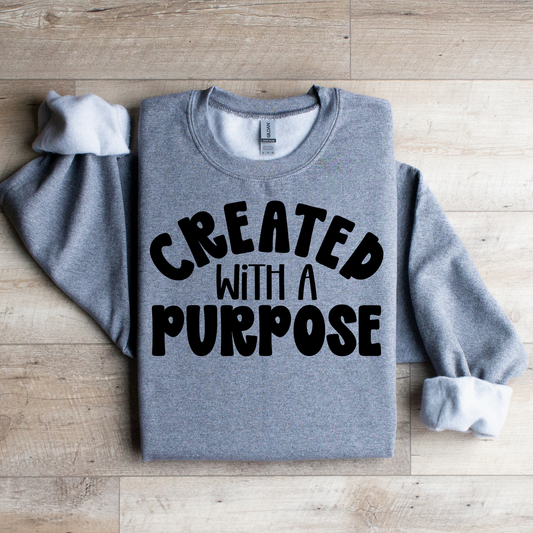 Created With Purpose Graphic Tee