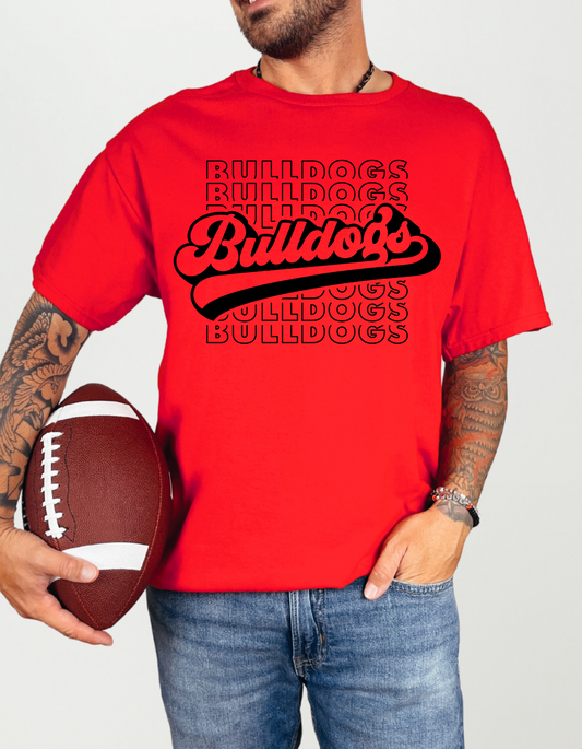 BULLDOGS GRAPHIC TEE - 16