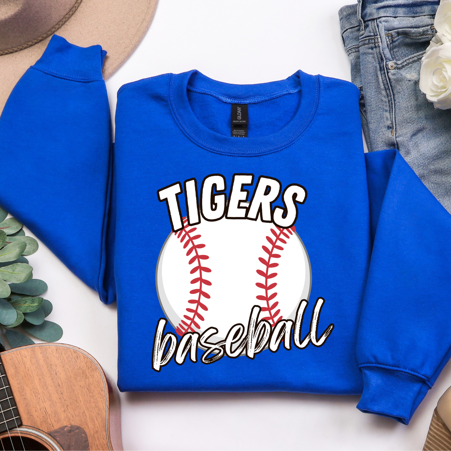 Your School Baseball/Softball Custom School Graphic Tee