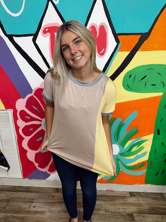 Close To Home Multicolor Top