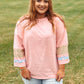 Happy Girl 3/4 Sleeve Top
