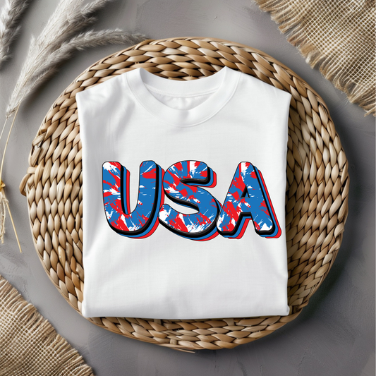 Patriotic Graphic Tee - 17
