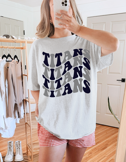 Titans Wave Graphic Tee
