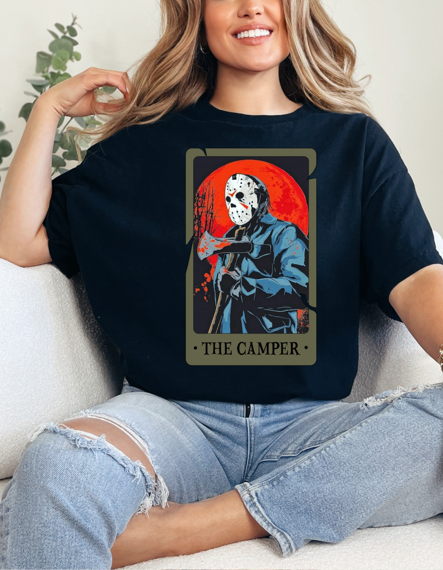 SCARY HALLOWEEN GRAPHIC TEE - 16