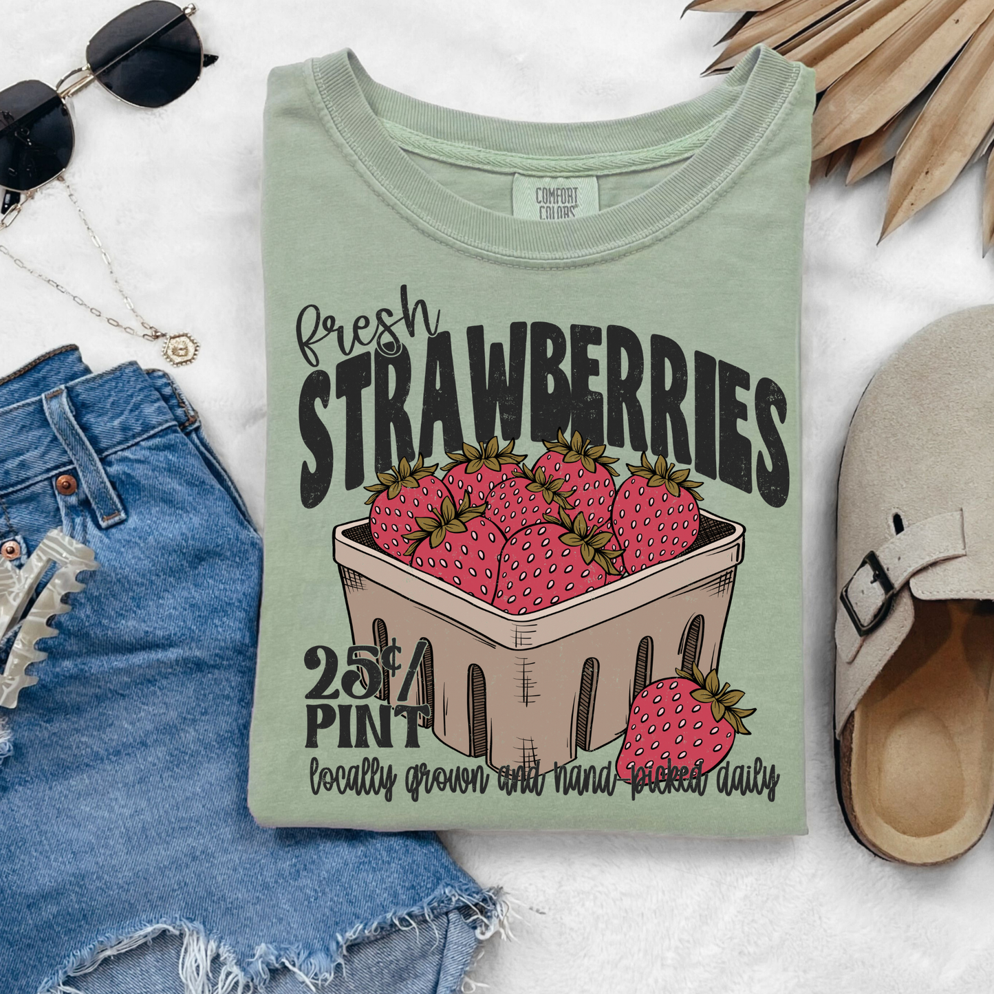 Fresh Strawberries Graphic Tee
