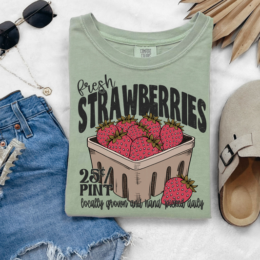 Fresh Strawberries Graphic Tee