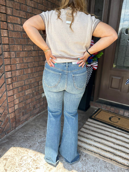 Jade JUDY BLUE High Rise Flare Jeans