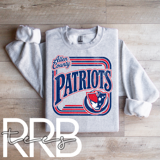 Allen County Patriots Retro Graphic Tee