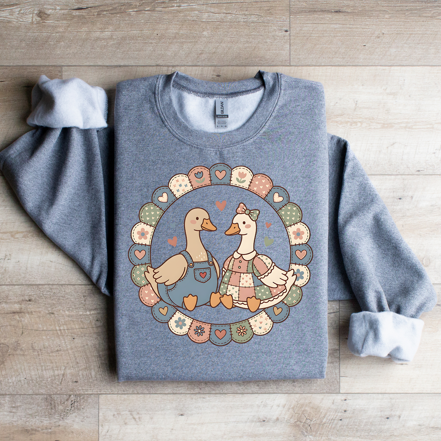 Geese in Circle Frame Graphic Tee