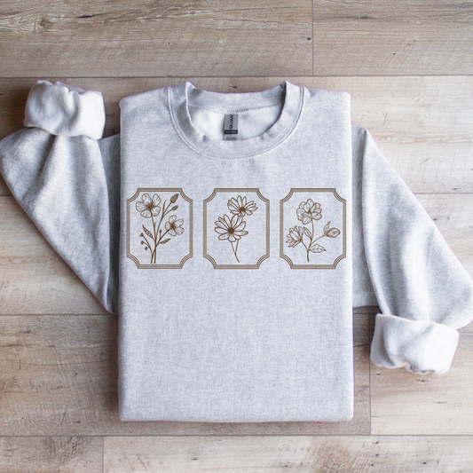 Floral Frames Graphic Tee