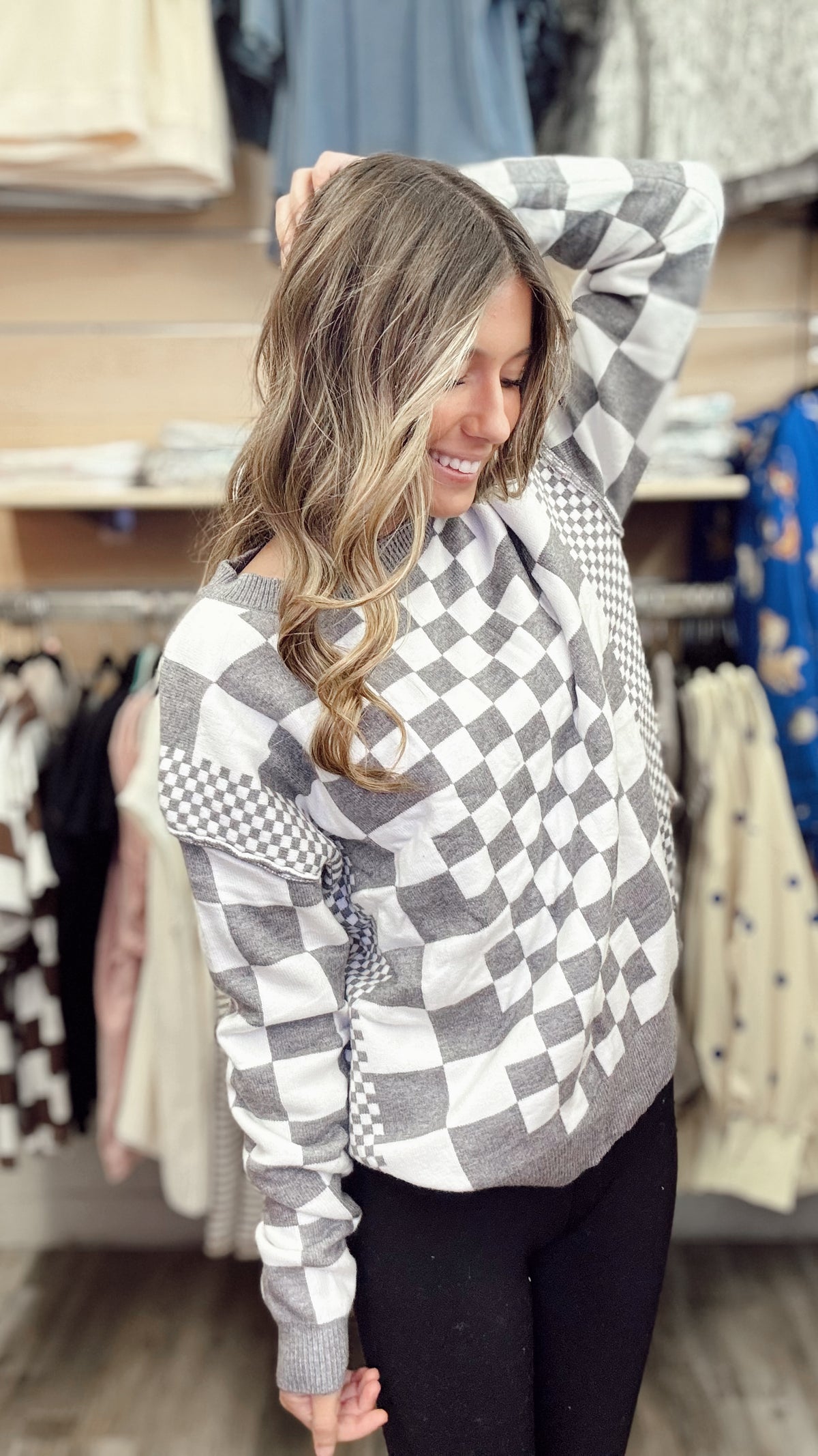 Holiday Cozy Sweater - Grey