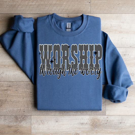Worship Through the Worry Graphic Tee