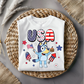 Patriotic Graphic Tee - 19