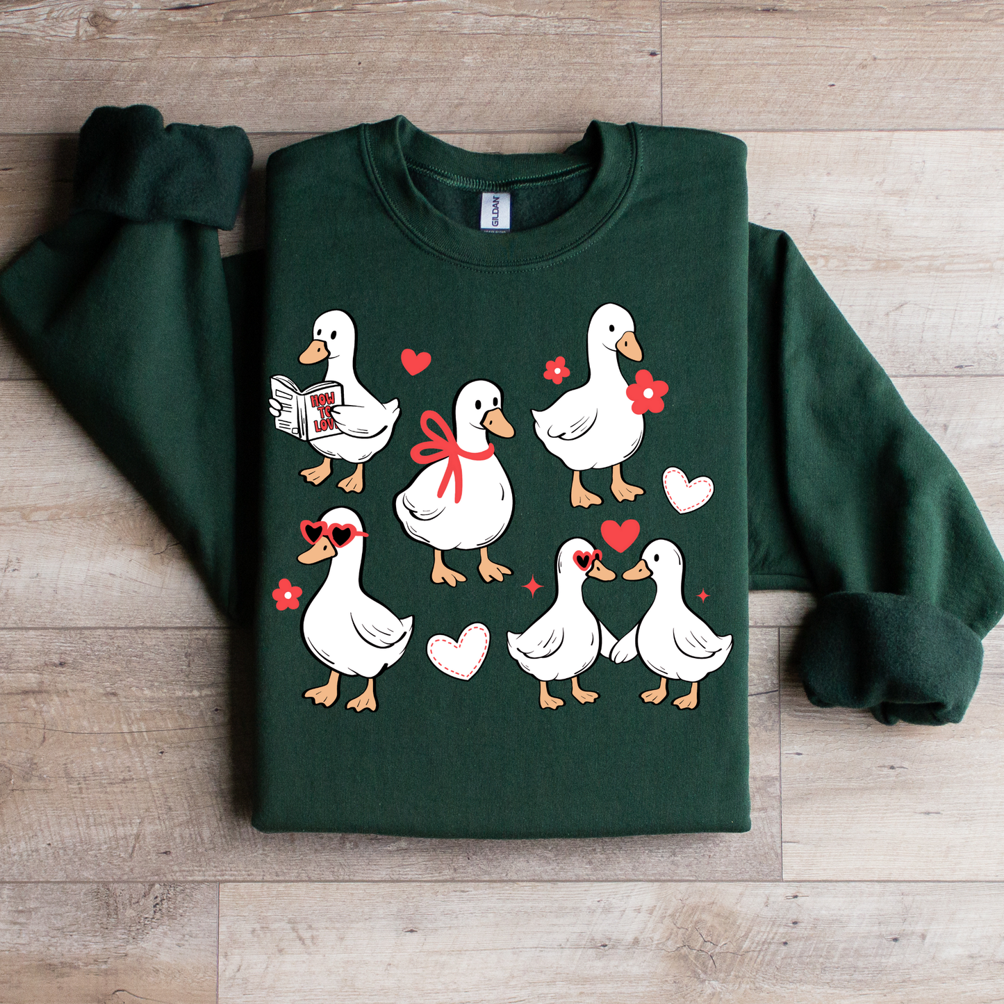 Geese Valnetines Graphic Tee