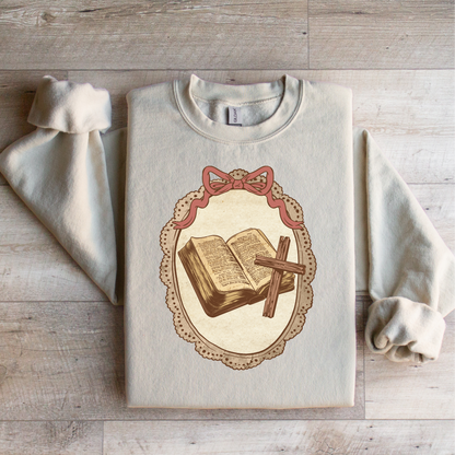 Bible & Cross Vintage Frame Graphic Tee