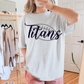 Titans Football Graphic Tee