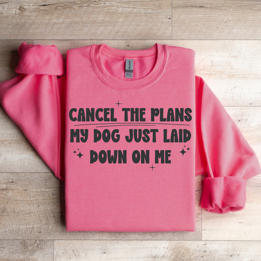 Dog Just Laid Down On Me Graphic Tee