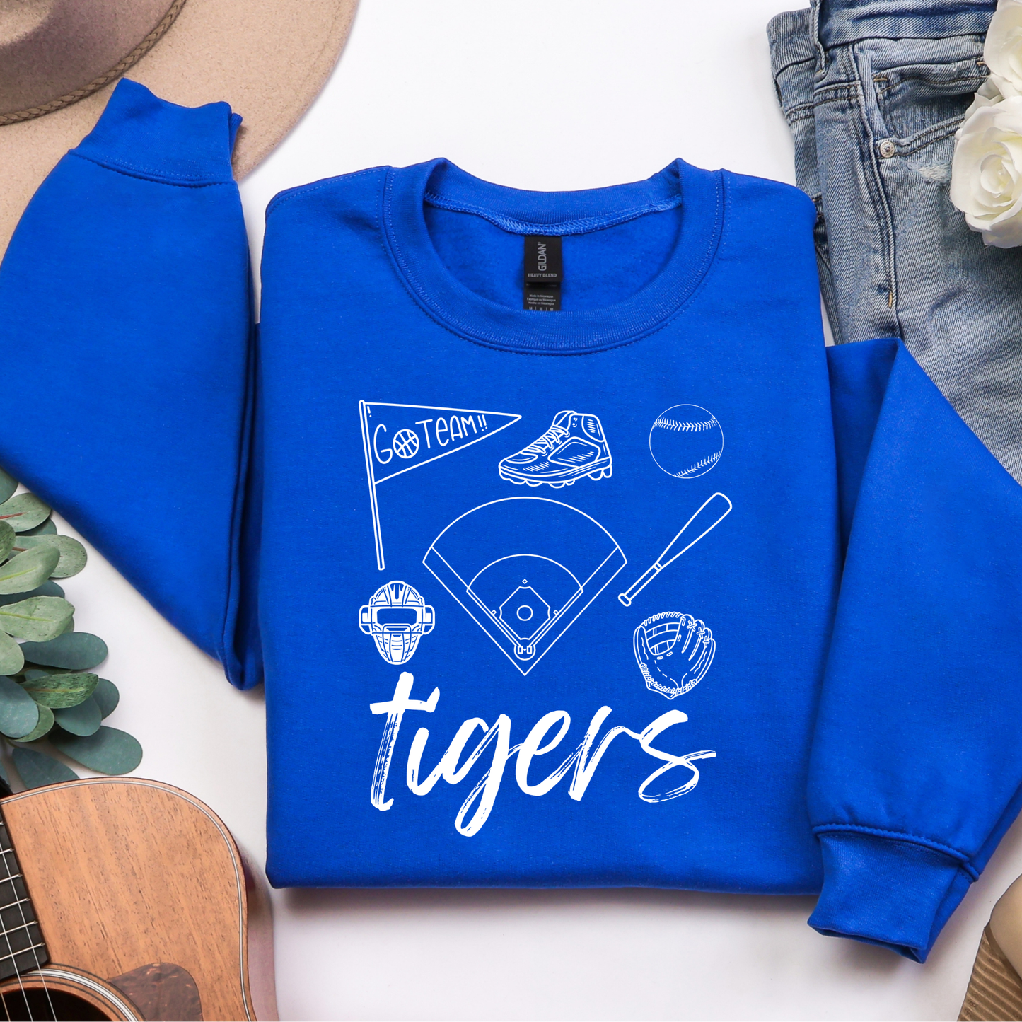 Baseball/Softball Things Custom School Graphic Tee