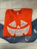 Polkadot Jack O Lantern Graphic Tee