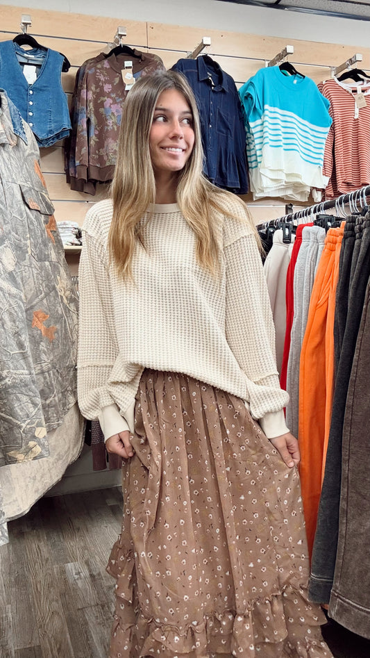 Pick Me Up Ruffled Skirt
