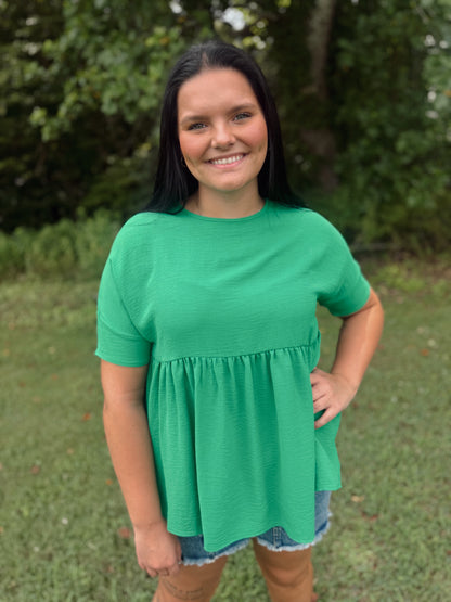 Keep Me Cute Top - Green