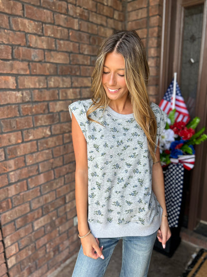 Backroad Harmony Floral Top