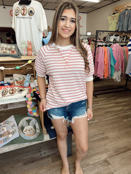 Spring Girl Stripe Top