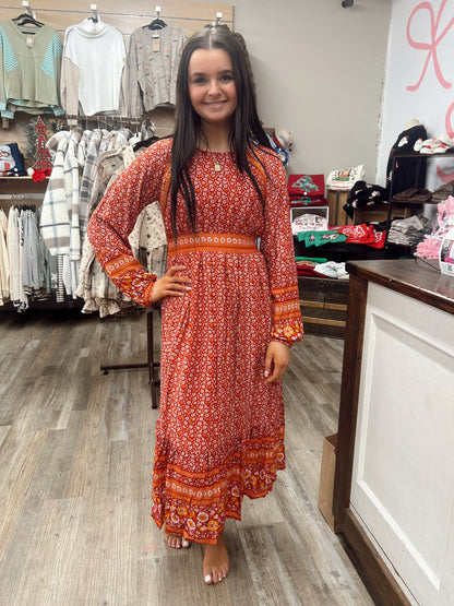 Soft Morning Midi Dress