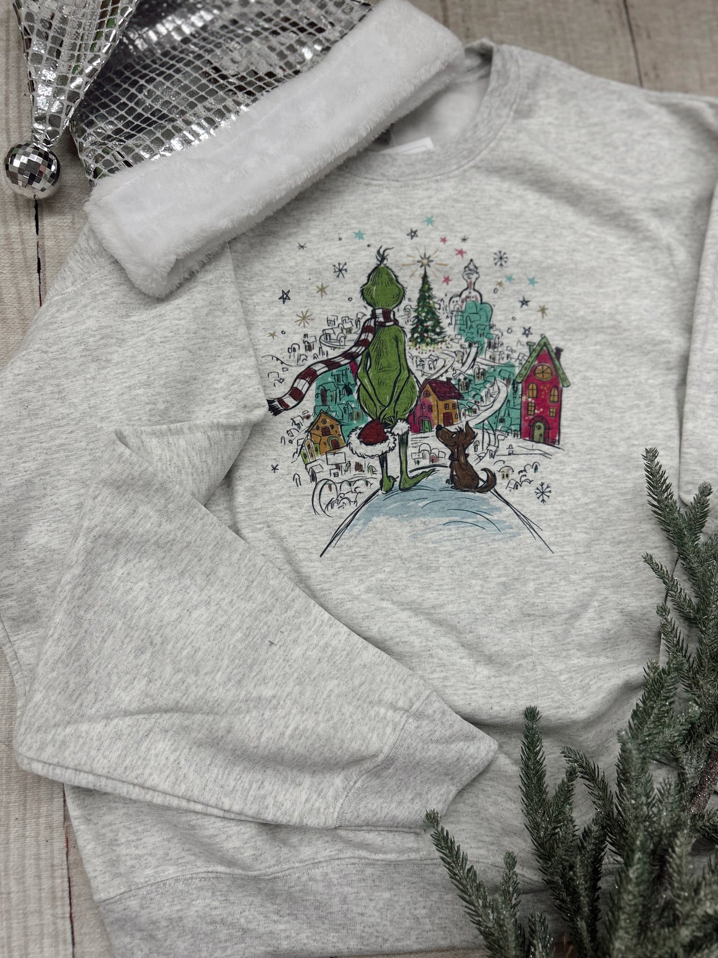 Whoville Grinch & Max Graphic Tee