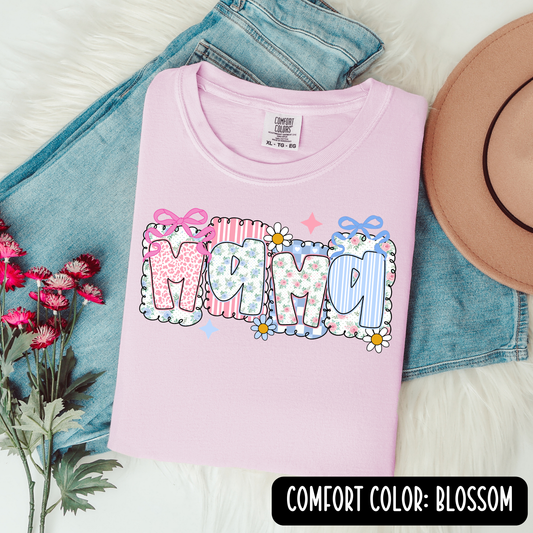 Preppy Croquette With Frames Custom Name Graphic Tee