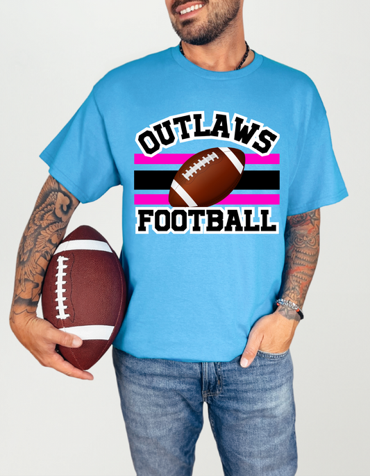 Outlaws Football Graphic Tee