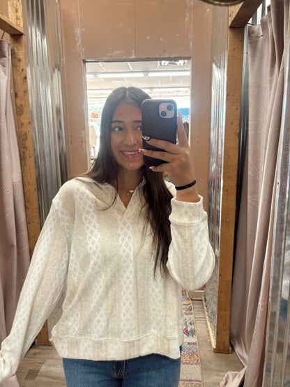 DB - Aztec Striped Pattern Top