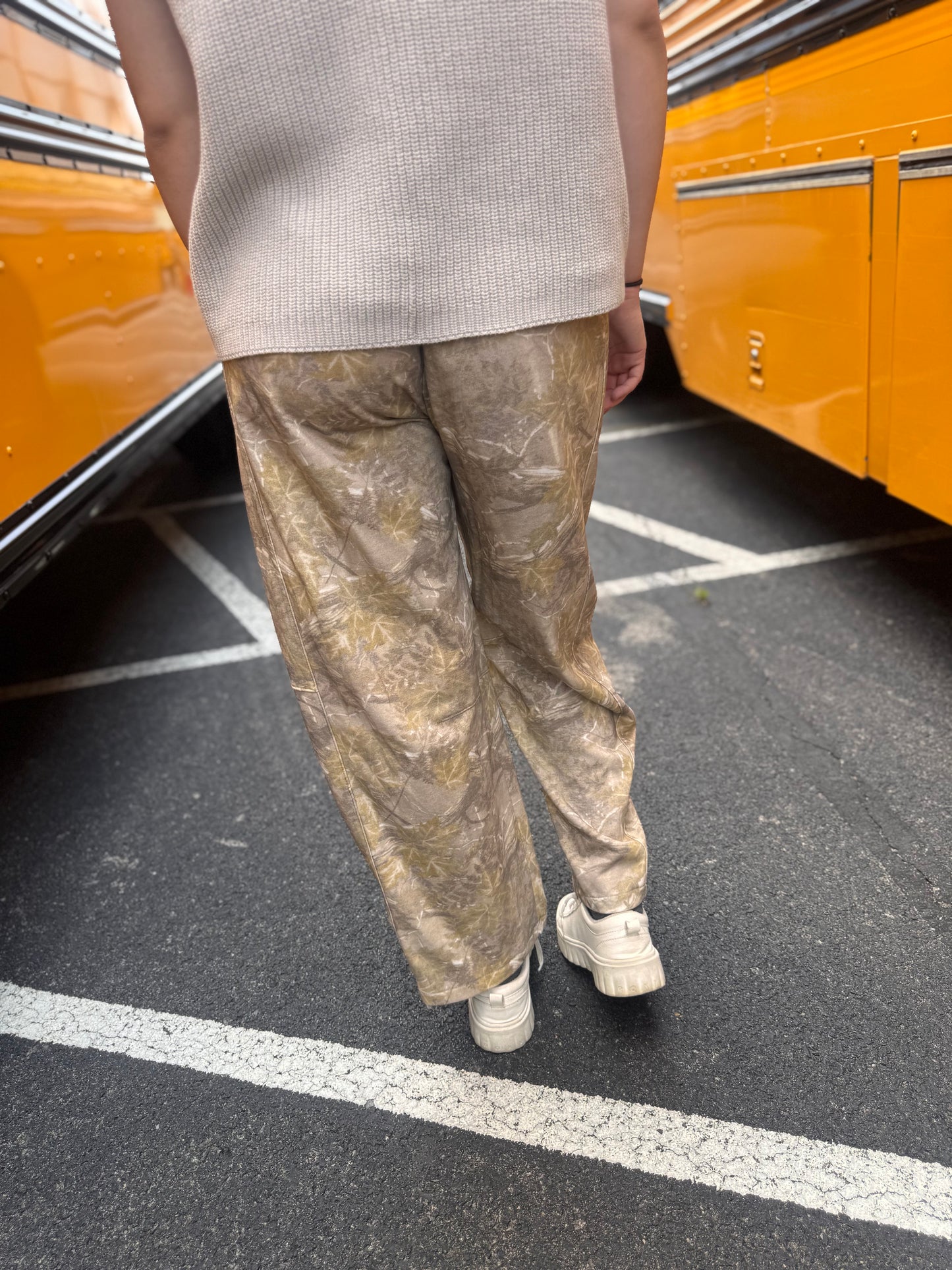 Miss Me Camo Sweatpants- Taupe