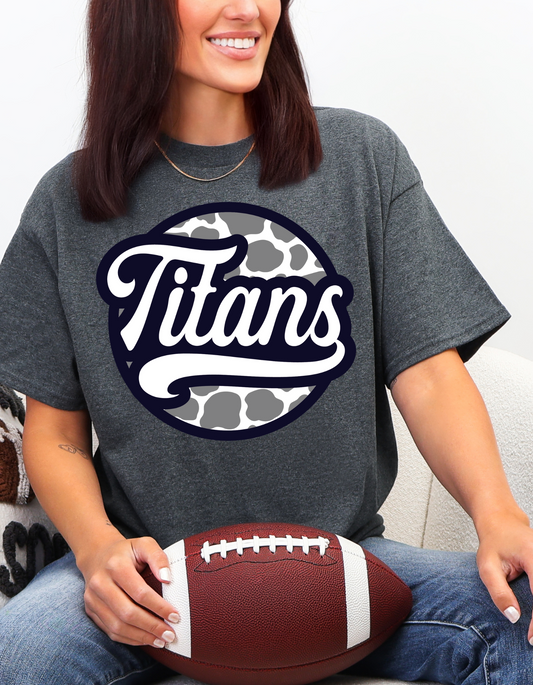 Titans Cheetah Graphic Tee
