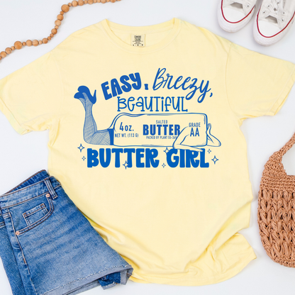 Easy, Breezy, Beautiful Butter Girl Graphic Tee