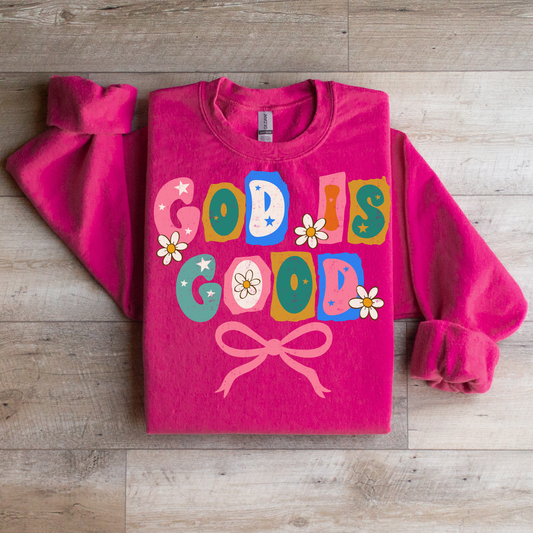 Girly God is Good Graphic Tee