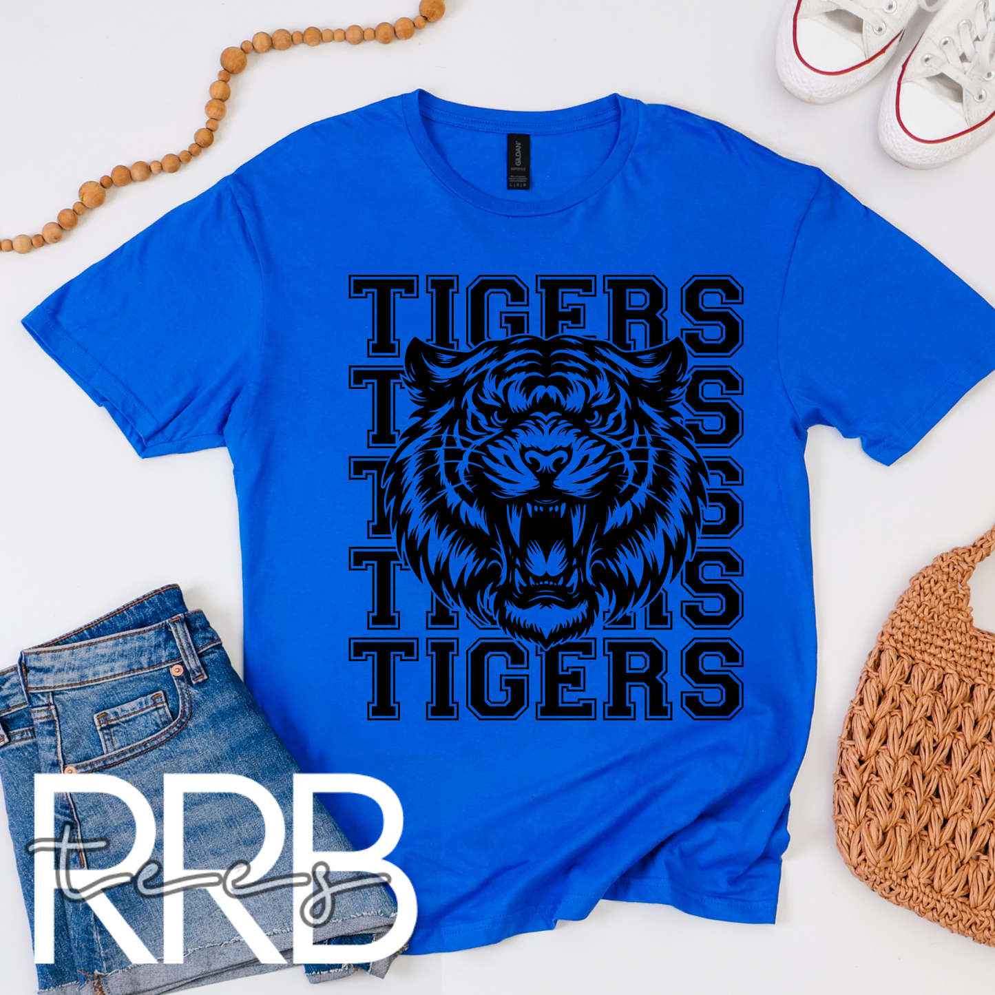 Tigers x5 Roaring Tiger Graphic Tee