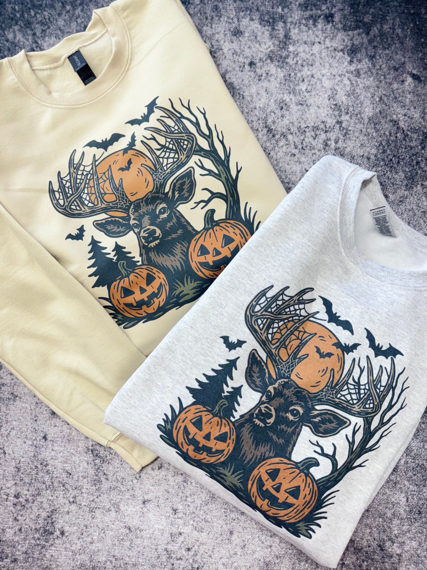 Fall Deer Crewneck Sweatshirt