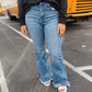 Martha Medium Wash Flare Jeans