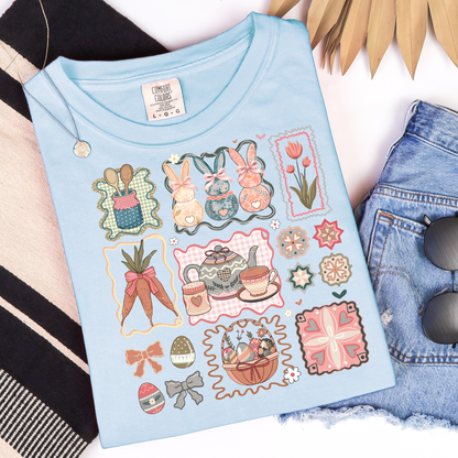Easter Vintage Frames Graphic Tee