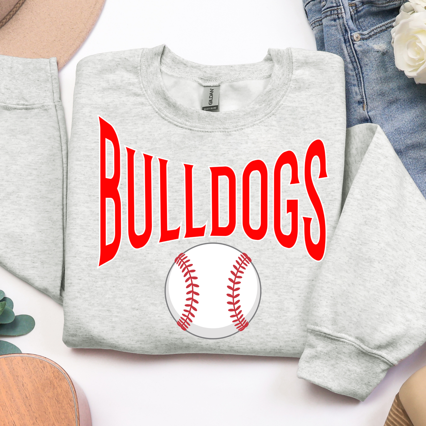 Mascot Baseball/Softball Custom School Graphic Tee