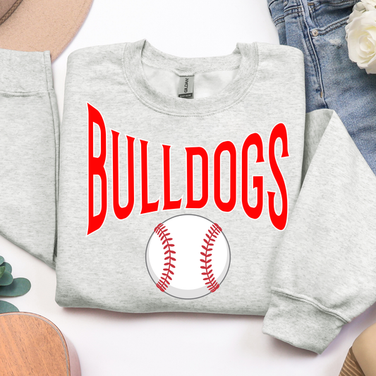 Mascot Baseball/Softball Custom School Graphic Tee