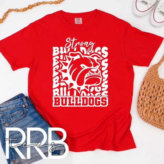 Strong Bulldogs x6 Graphic Tee