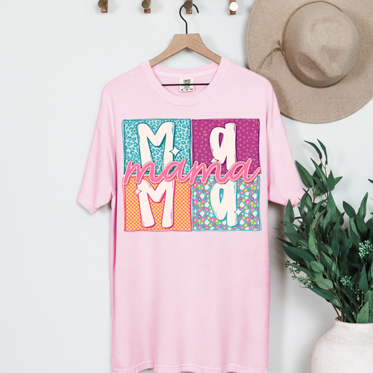 Boxed Mama Graphic Tee