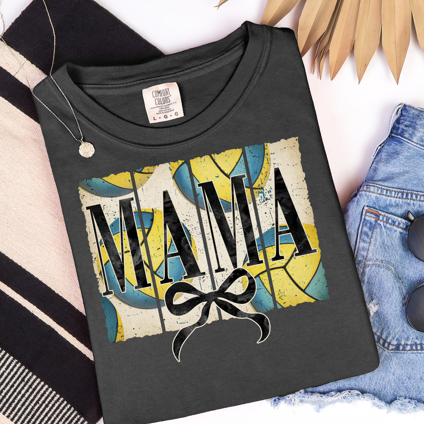 Mama Volleyball Graphic Tee