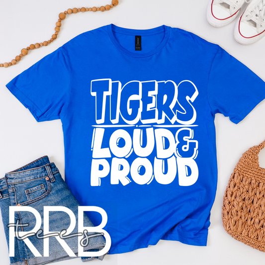 Tigers Loud & Proud Graphic Tee