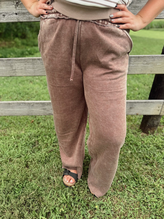 Change My Mind Sweatpants - Brown