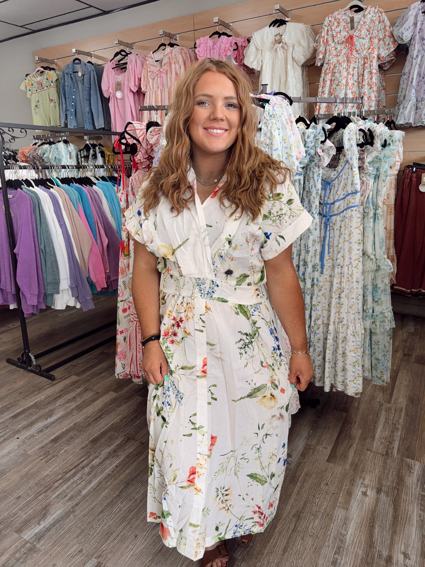 Tennessee Tulip Floral Dress